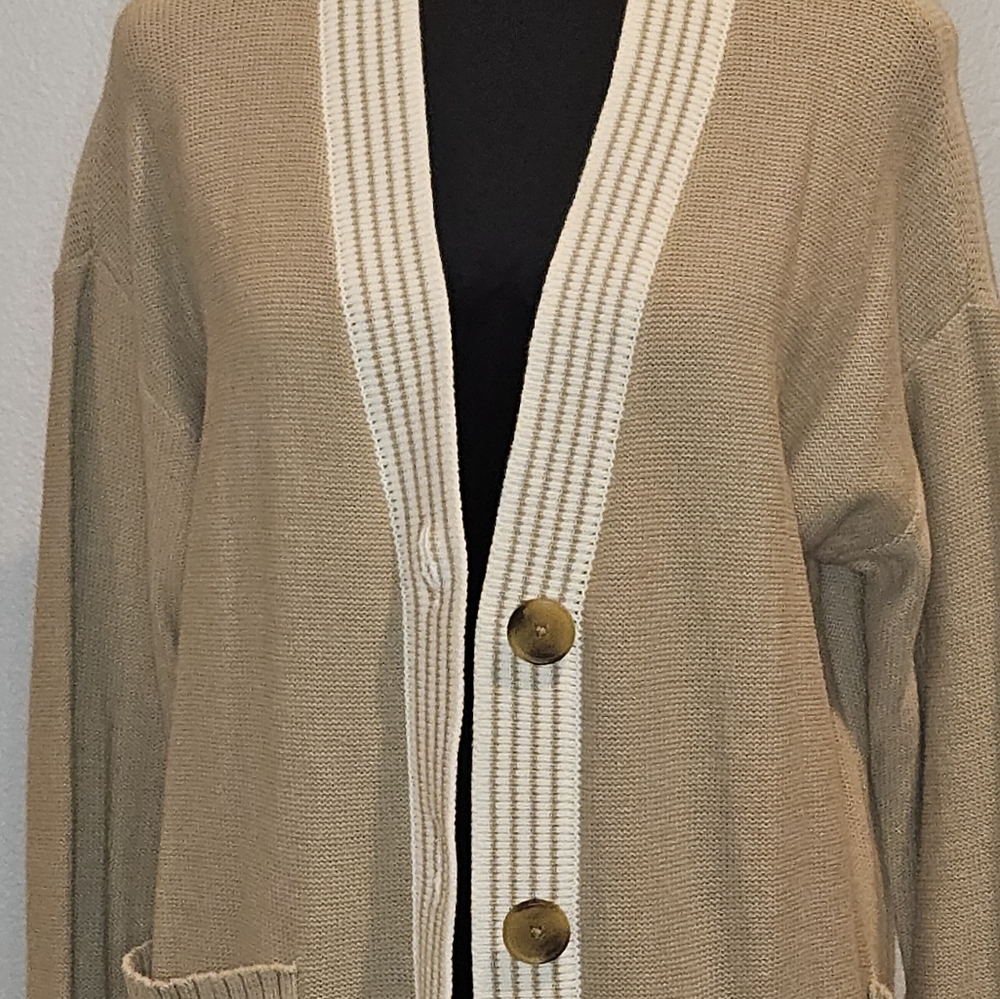 NWT Loft Outlet sz MED cardigan - Picture 6 of 8